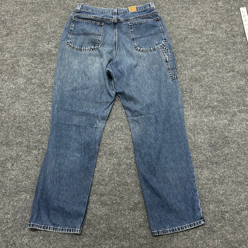 Riders Carpenter Jeans Womens Size 10M Blue Medium Wash Relaxed Straight Denim